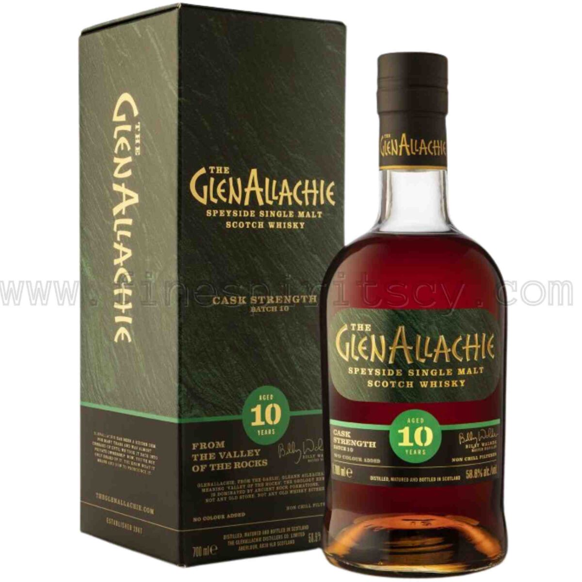 Glenallachie 10 Year Old B10 Batch 10 Whisky Cyprus Price Fine Spirits CY 58.6% 58.6 ABV