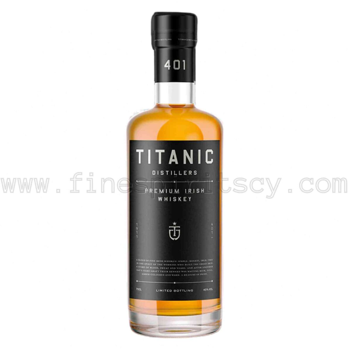 Titanic Premium Irish Whiskey 700ml 70cl 0.7L