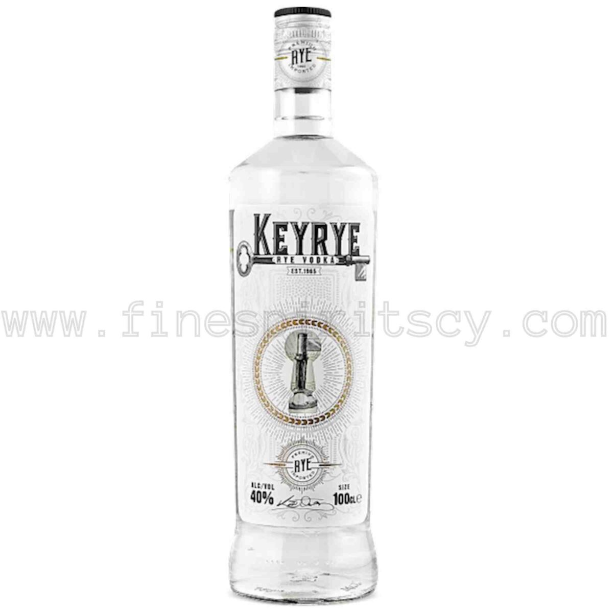 Keyrye Rye Vodka 1000ml 100cl 1L Liter Litre