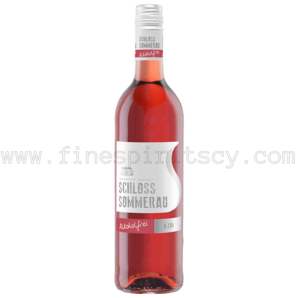 Schloss Sommerau Alkoholfrei Alcohol Free Rose Wine 750ml 75cl 0.75L