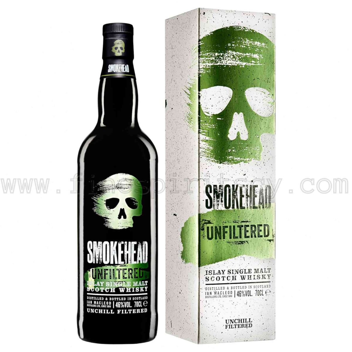 Smokehead Unfiltered Unchill Filtered 700ml 70cl 0.7L