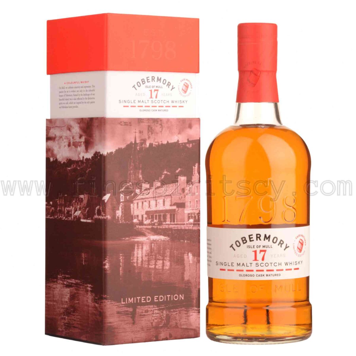Tobermory 17 Year Old Oloroso Cask Matured 2004 700ml 70cl 0.7L