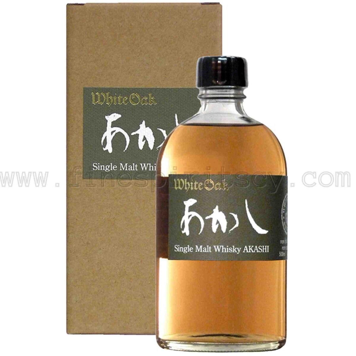 Akashi White Oak Single Malt Japan Japanese 500ml 50cl 0.5L