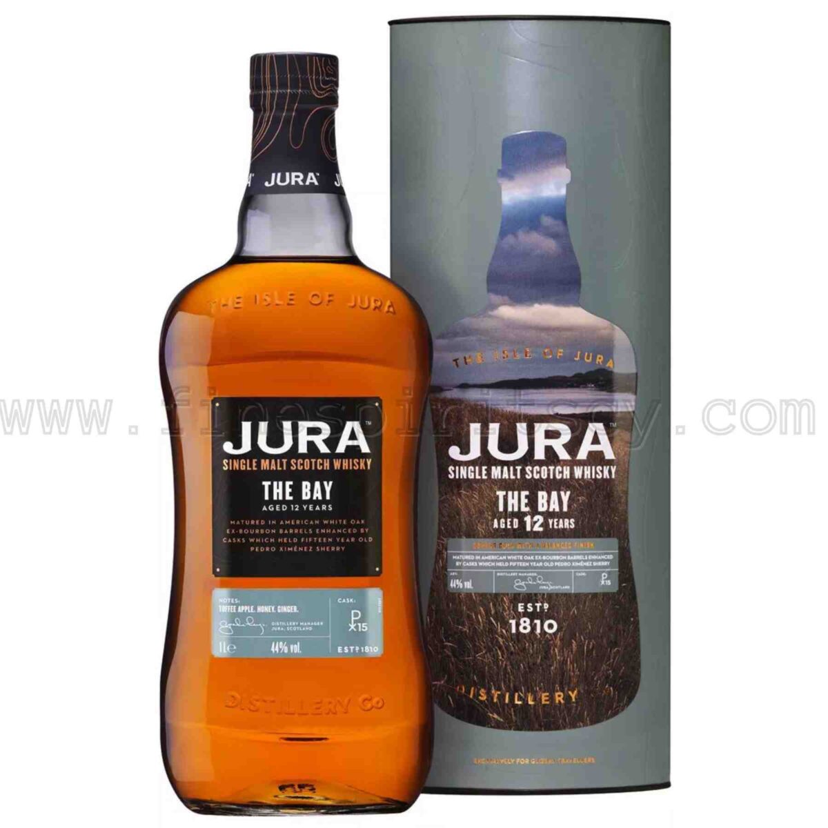 Jura The Bay 12 Year Old Travel Exclusive 1000ml 100cl 1L Liter Litre