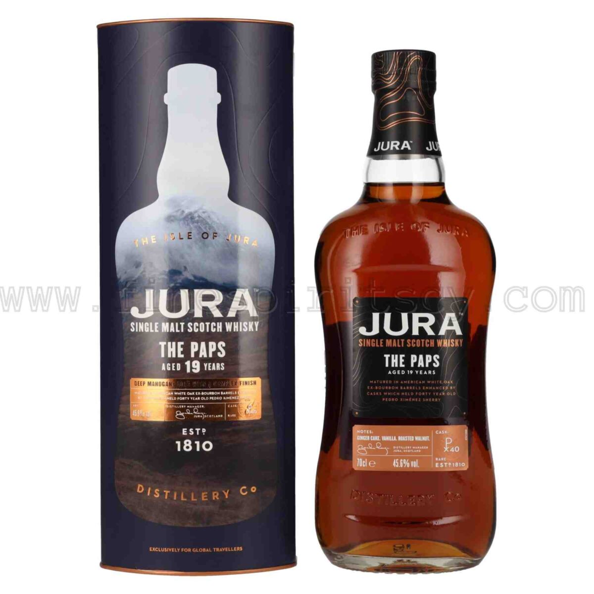 Jura The Paps 19 Year Old Travel Retail Exclusive 700ml 70cl 0.7L