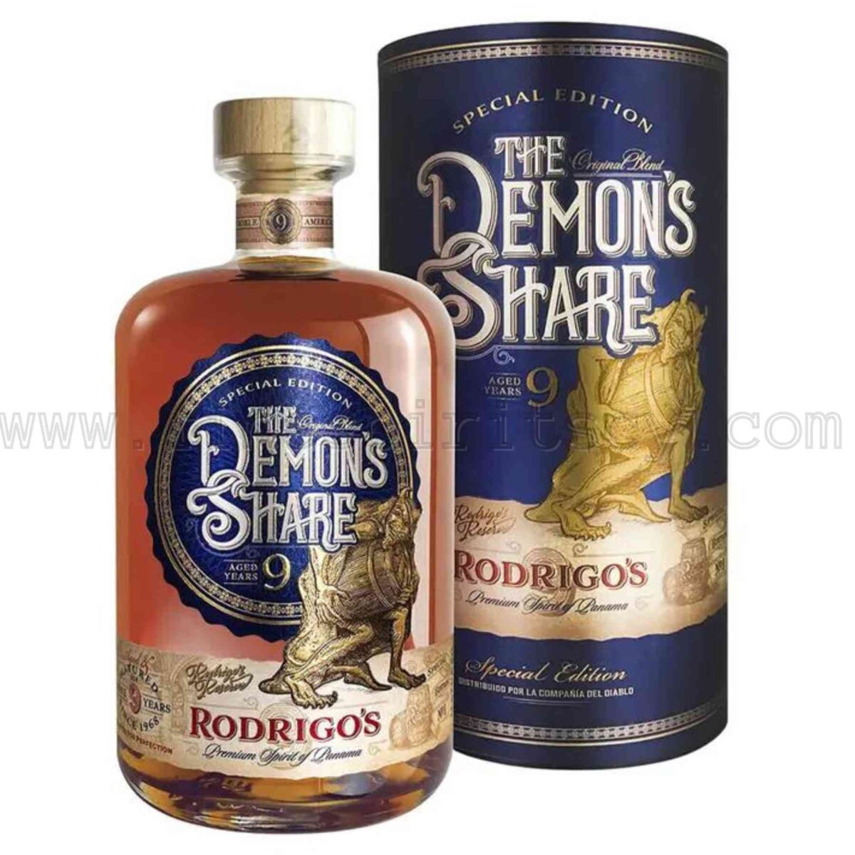 The Demons Share 9 Year Old Rodrigos Reserve Limited Edition Series 700ml 70cl 0.7L