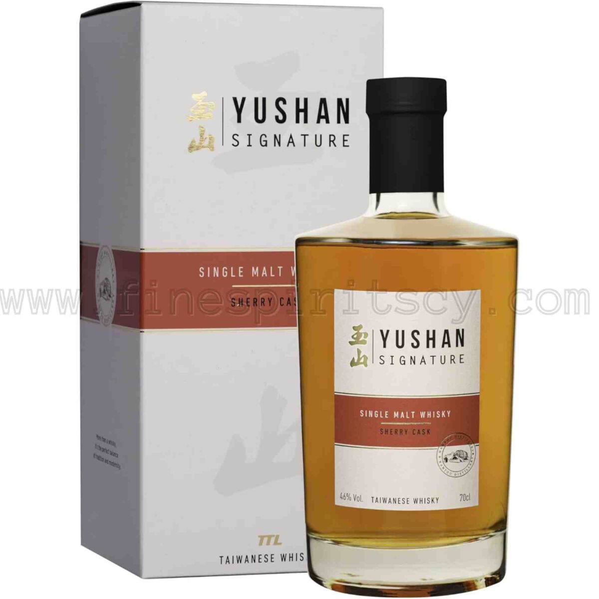 Yushan Signature Sherry Cask Single Malt Taiwan Taiwanese 700ml 70cl 0.7L