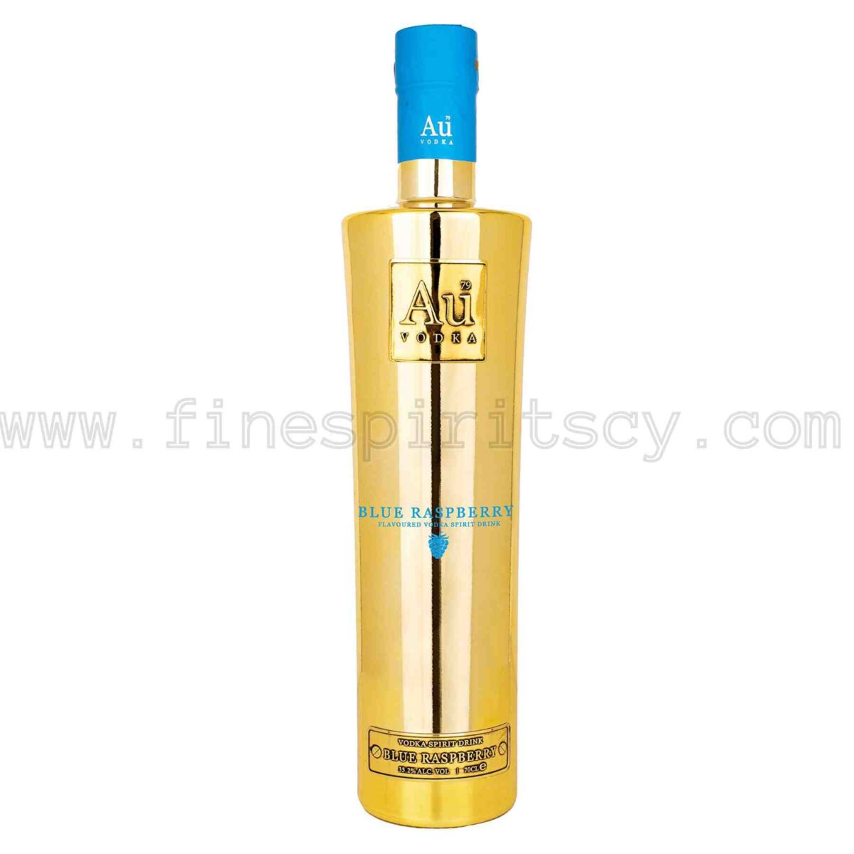 AU Vodka Blue Raspberry flavor flavour 700ml 70cl 0.7L