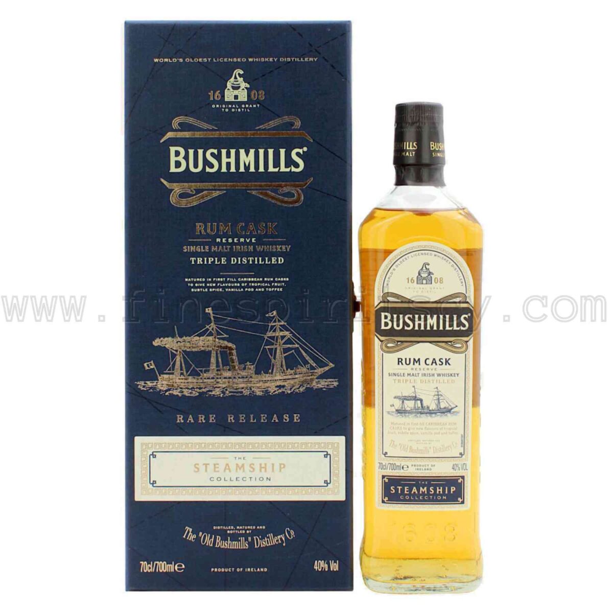 Bushmills The Steamship Collection Rum Cask Reserve 700ml 70cl 0.7L