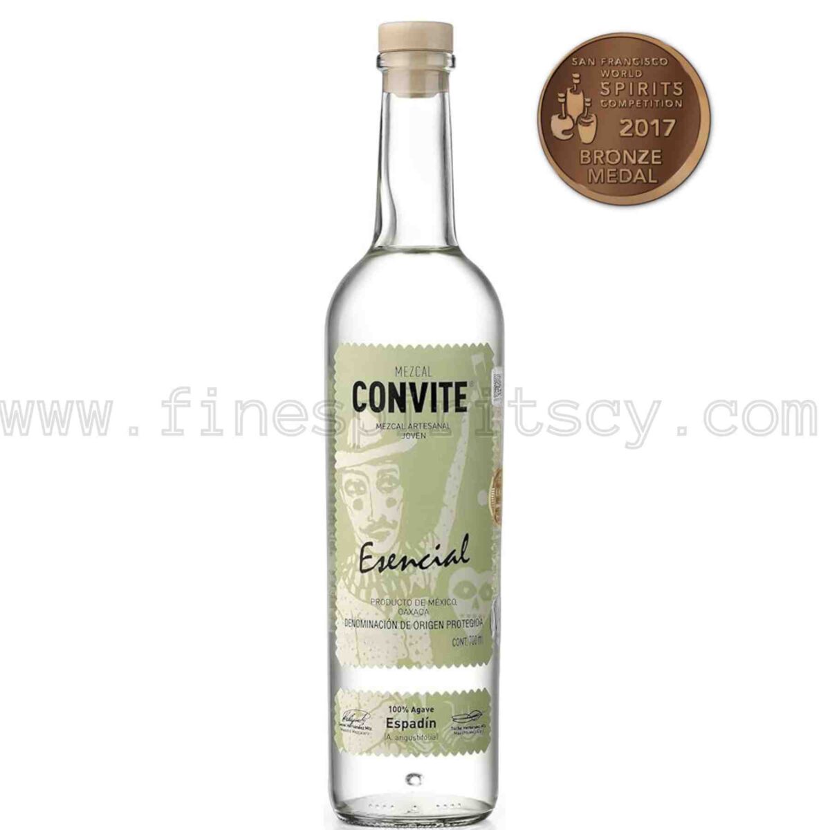 Convite Esencial Espadin Mezcal 700ml 70cl 0.7L