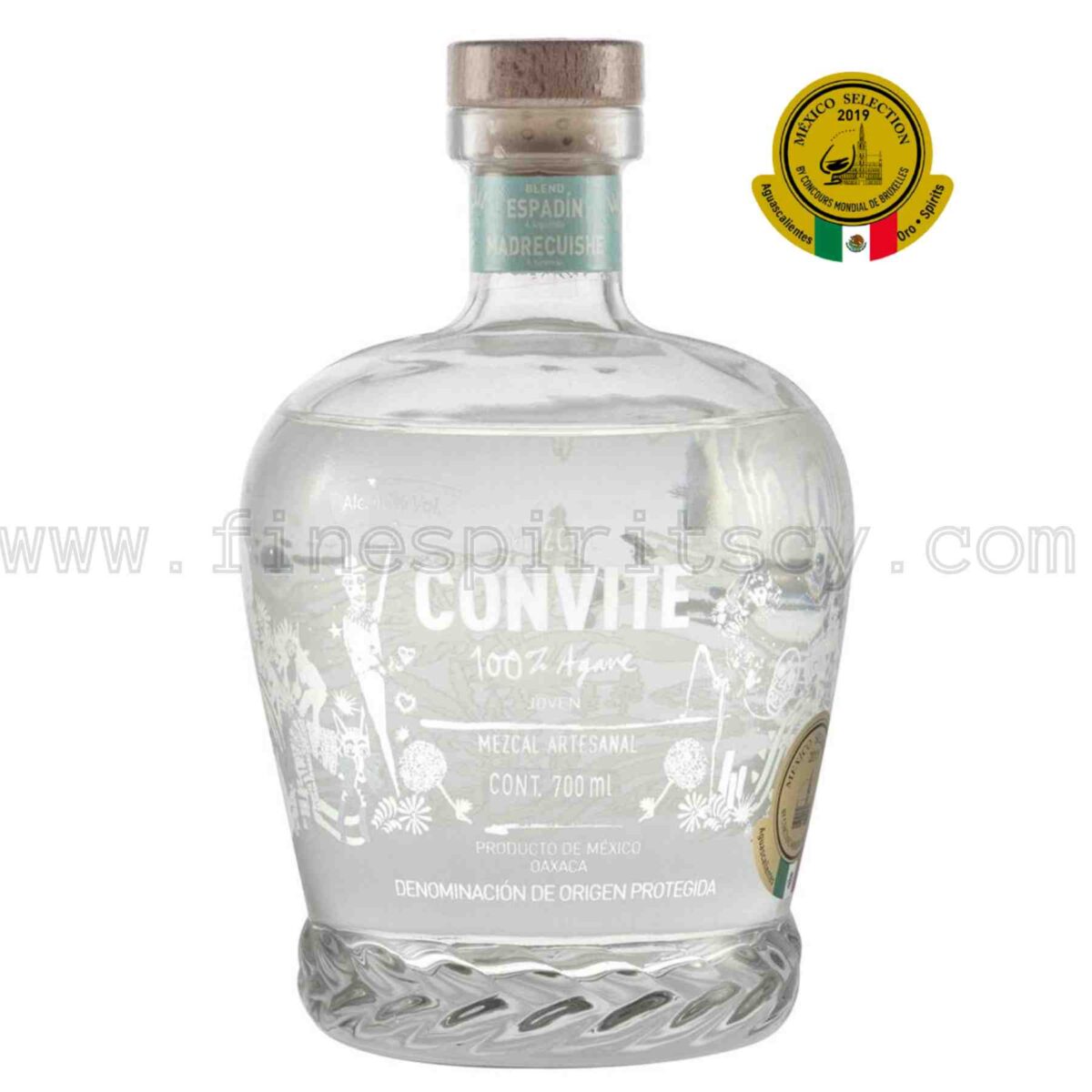 Convite Espadin Madrecuishe Joven Mezcal 700ml 70cl 0.7L