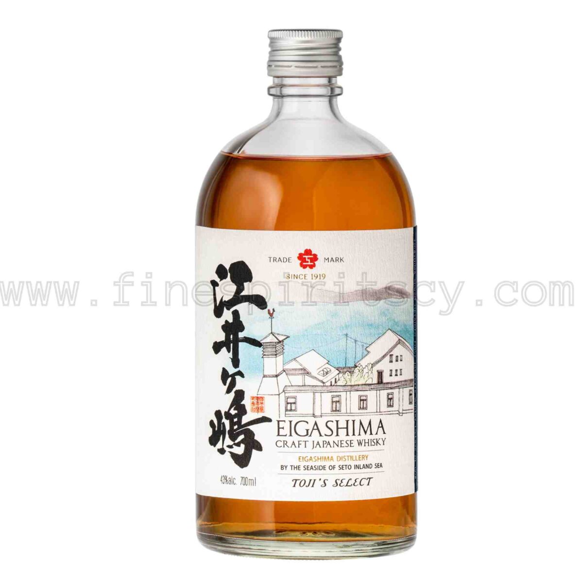 Eigashima Toji's Select Craft Japanese Whisky 700ml 70cl 0.7L 100th Anniversary