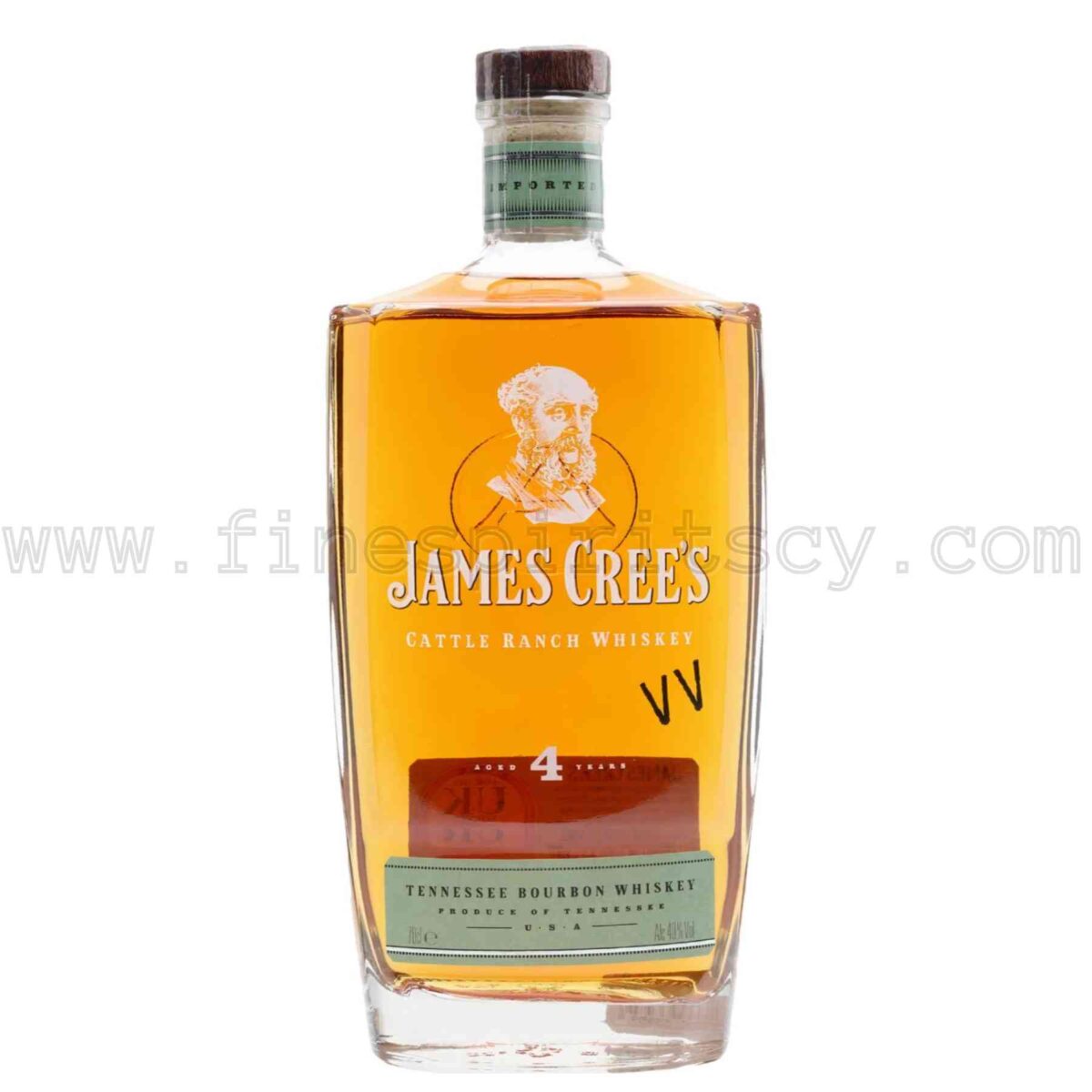 James Cree's 4 Year Old Bourbon 700ml 70cl 0.7L