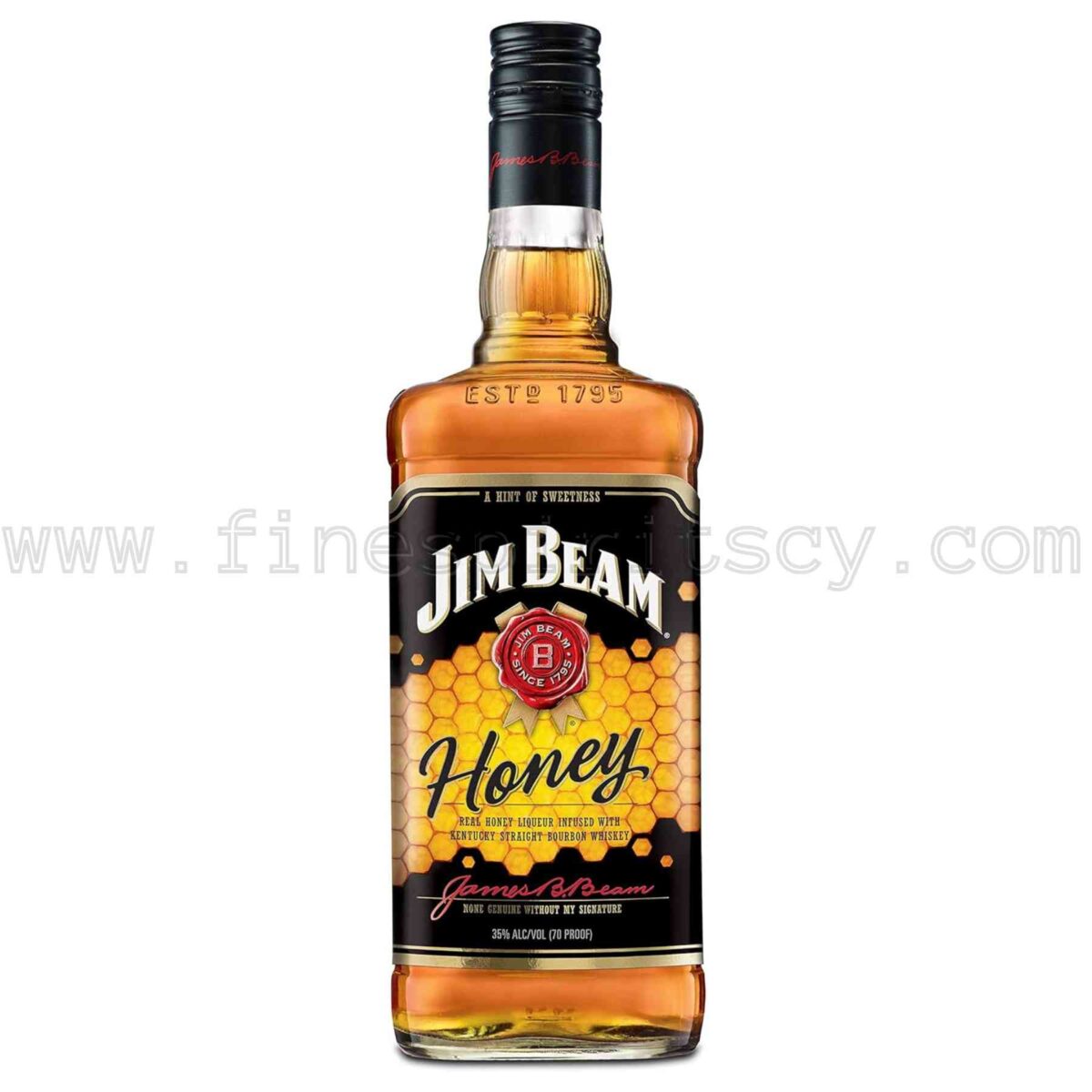 Jim Beam Honey Liqueur Bourbon Whiskey 1000ml 100cl 1l liter litre 700ml 70cl 0.7l