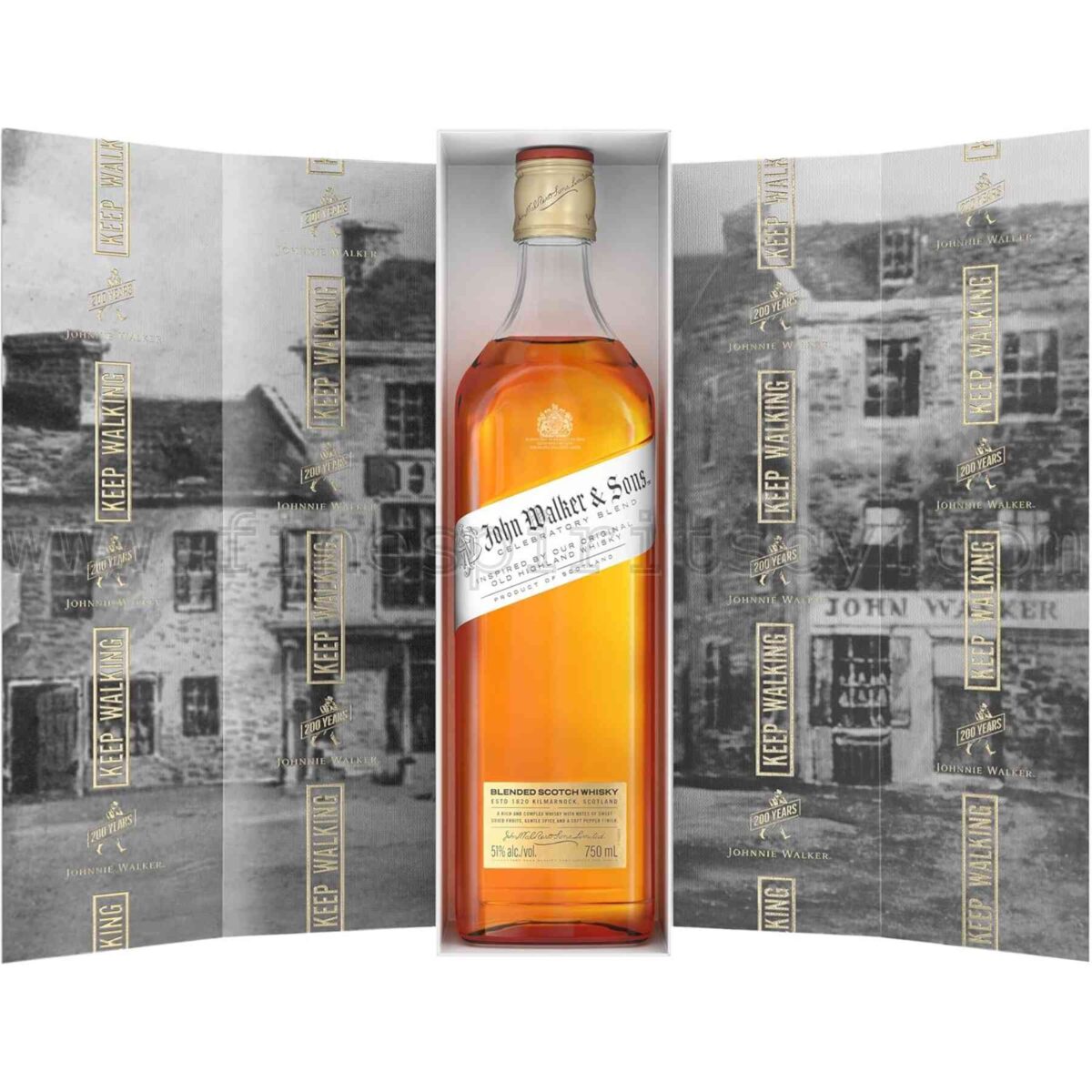 John Walker & Sons Celebratory Blend Highland Whisky 200th Anniversary Exclusive Release