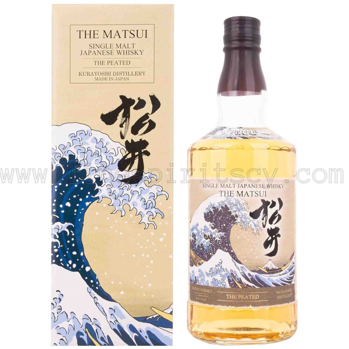 The Matsui The Peated Japanese Single Malt 700ml 70cl 0.7L