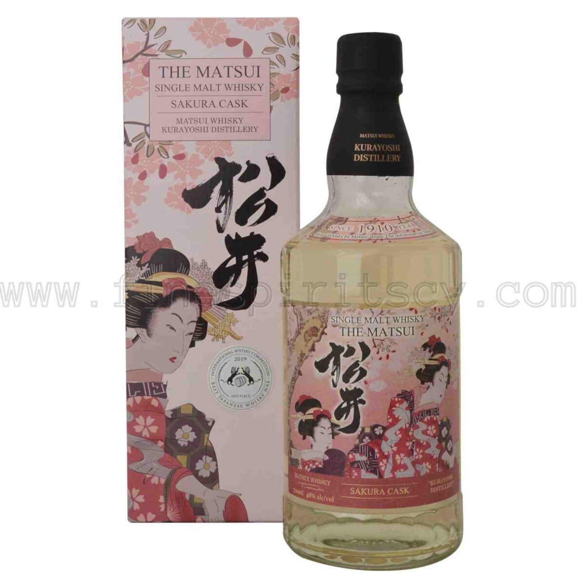 The Matsui Sakura Cask Japanese Single Malt 700ml 70cl 0.7L