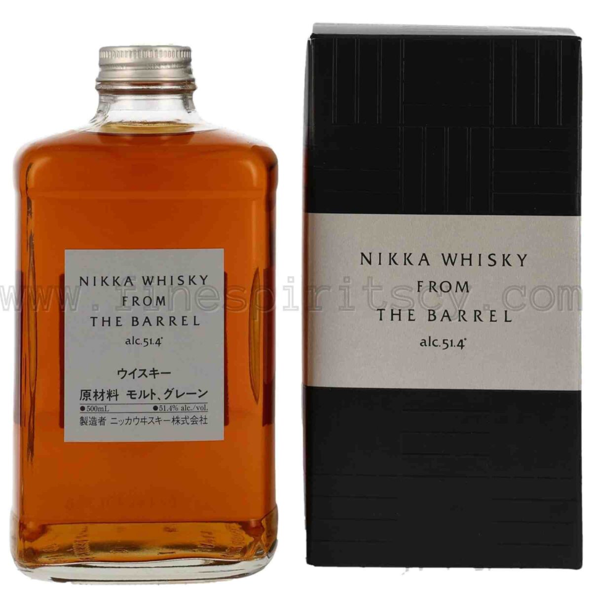 Nikka From The Barrel 51.4% ABV 102.8 Proof 500ml 50cl 0.5L