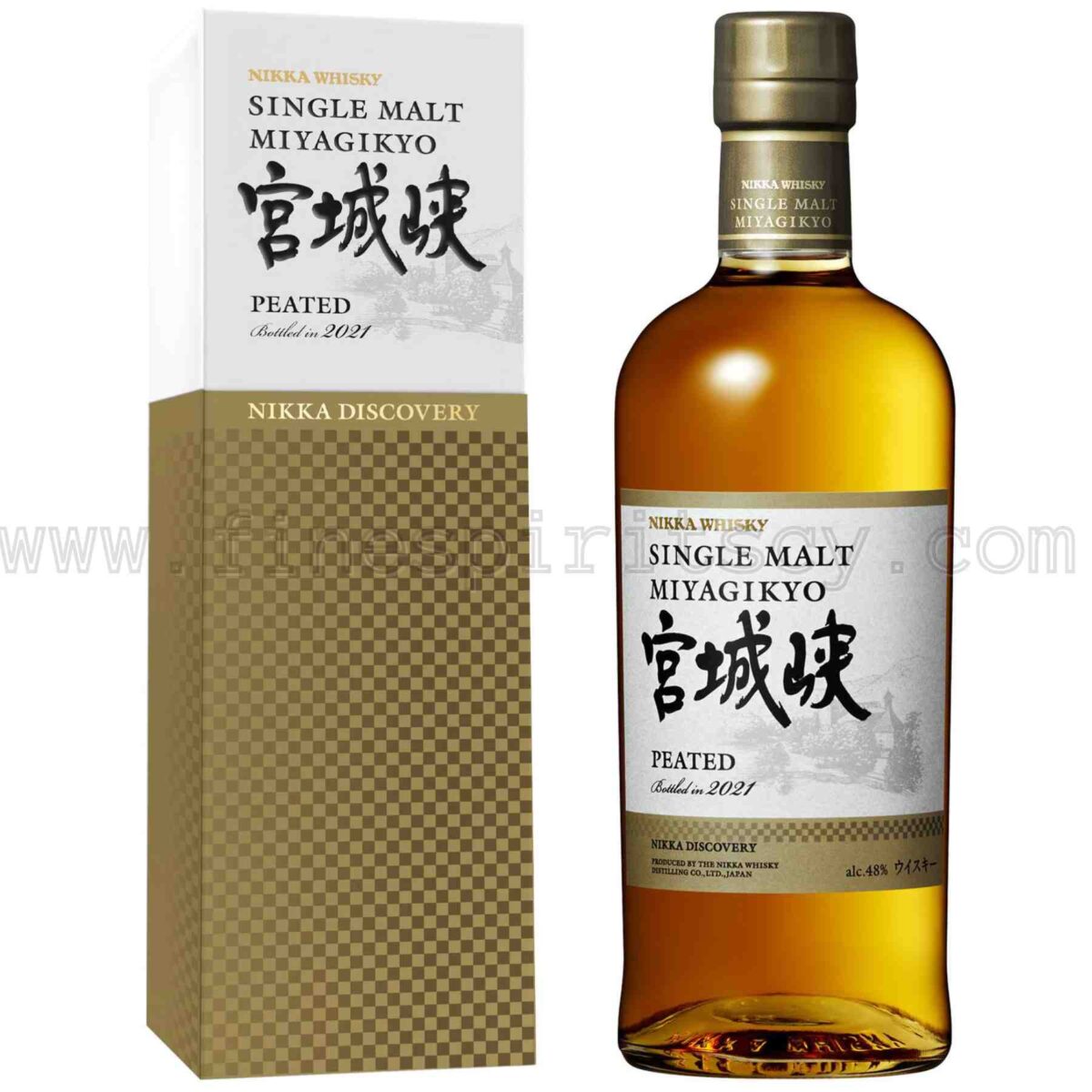 Nikka Miyagikyo Peated Discovery Series Bottled In 2021 700ml 70cl 0.7L