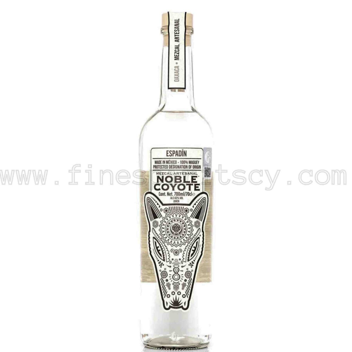 Noble Coyote Espadin Joven Mezcal 700ml 70cl 0.7L