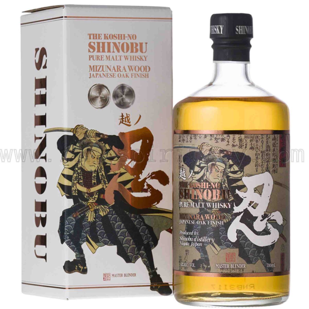 The Shinobu Pure Malt Mizunara Japanese Oak Finish 700ml 70cl 0.7L