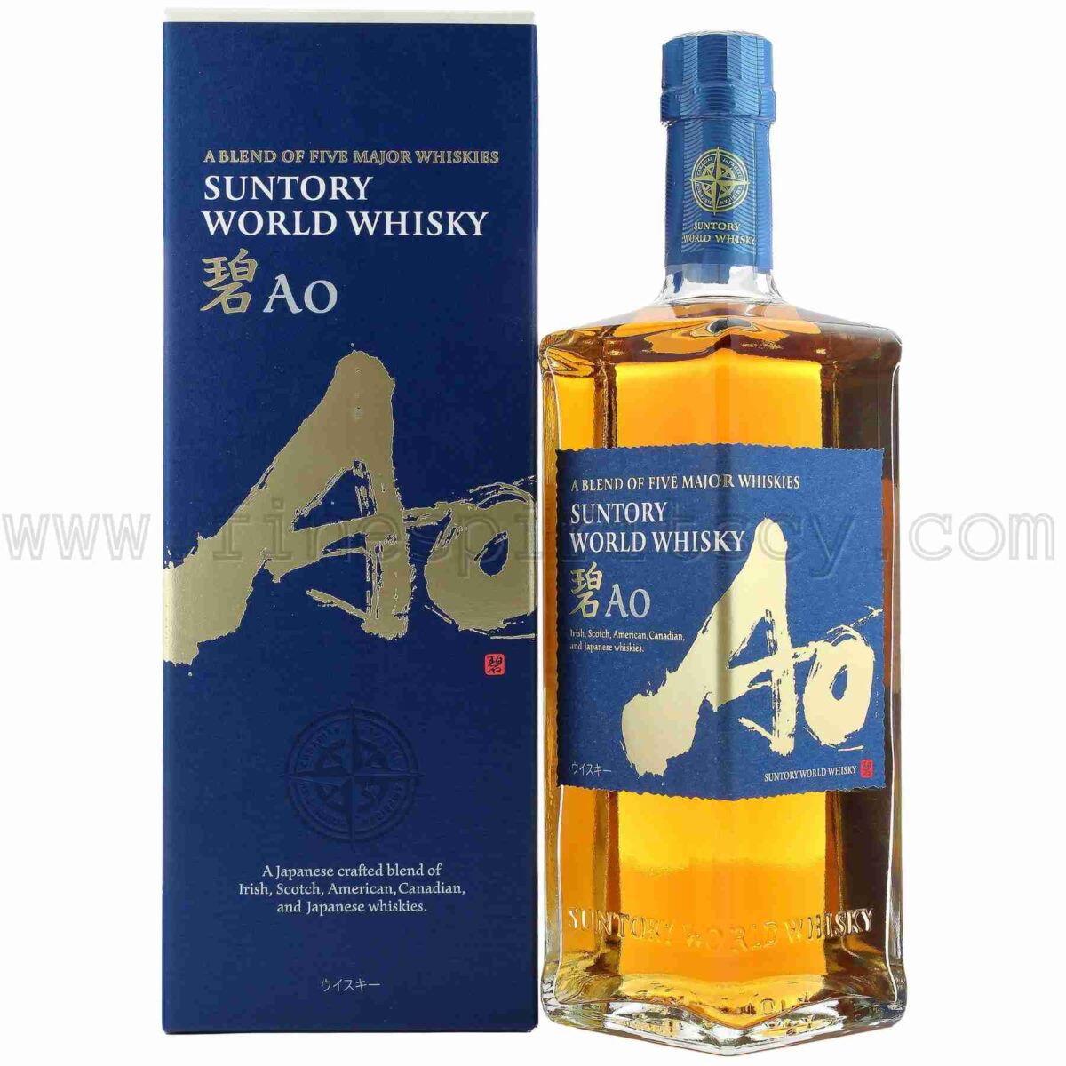 Suntory World AO Whisky Blend Five 5 Major 700ml 70cl 0.7L