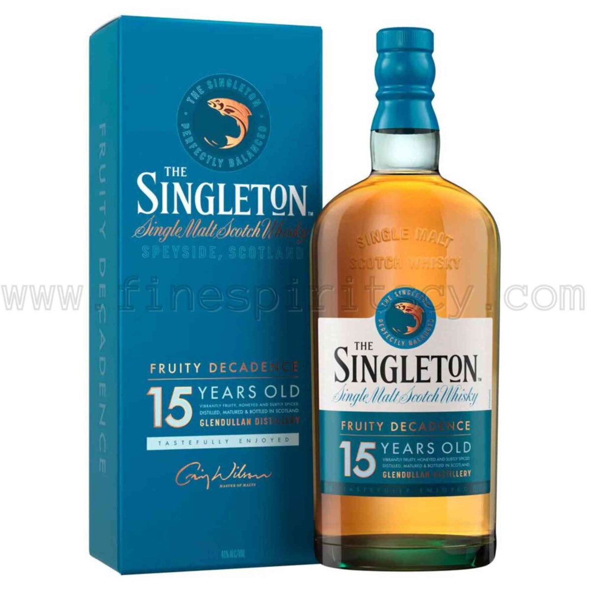 The Singleton Of Glendullan 15 Year Old 1000ml 100cl 1L Liter Litre