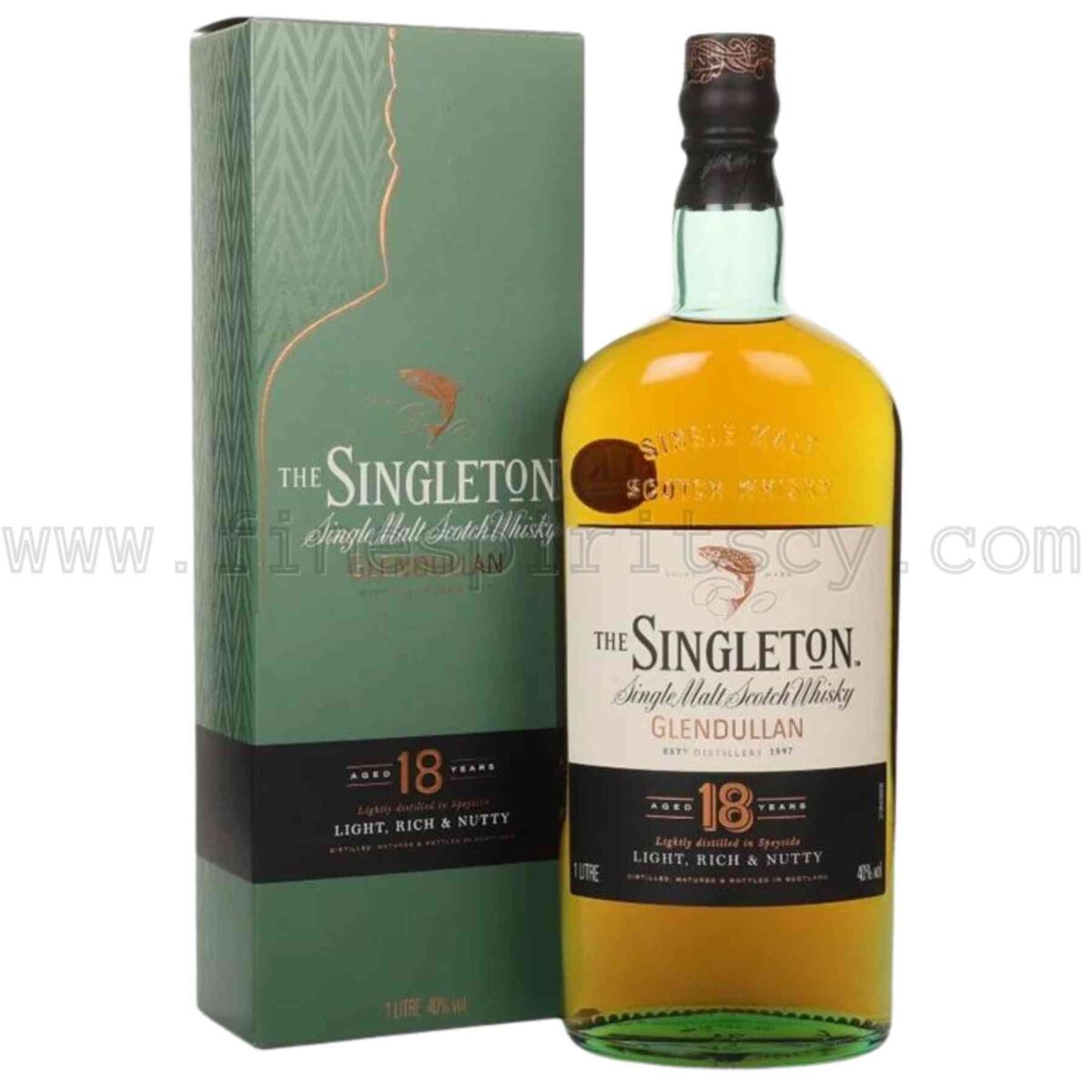 The Singleton Of Glendullan 18 Year Old 1000ml 100cl 1L Liter Litre