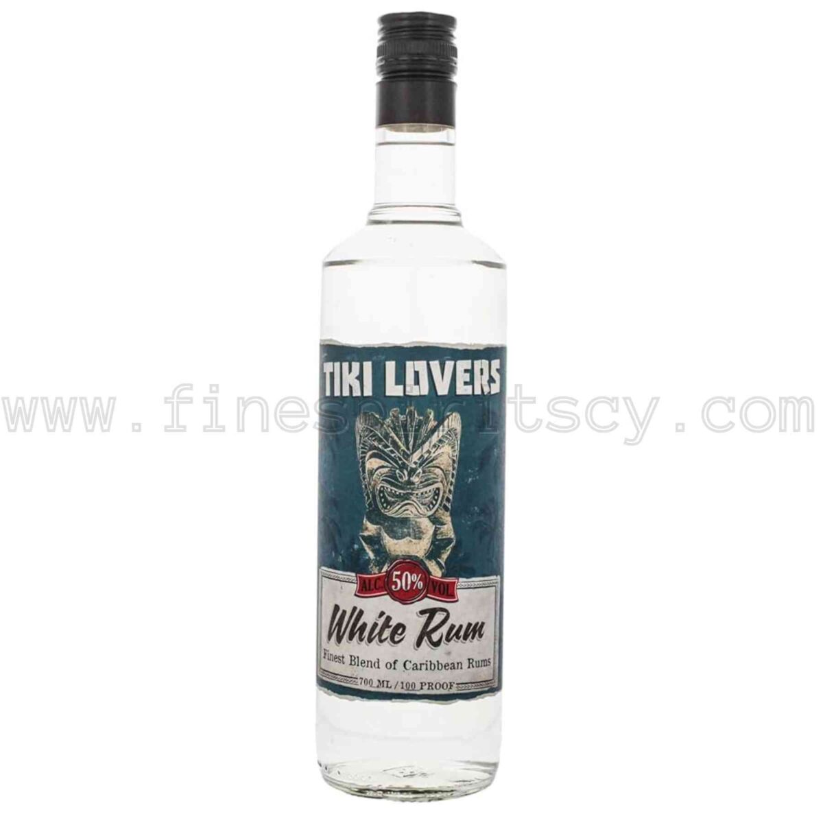 Tiki Lovers White Caribbean Rum 700ml 70cl 0.7L