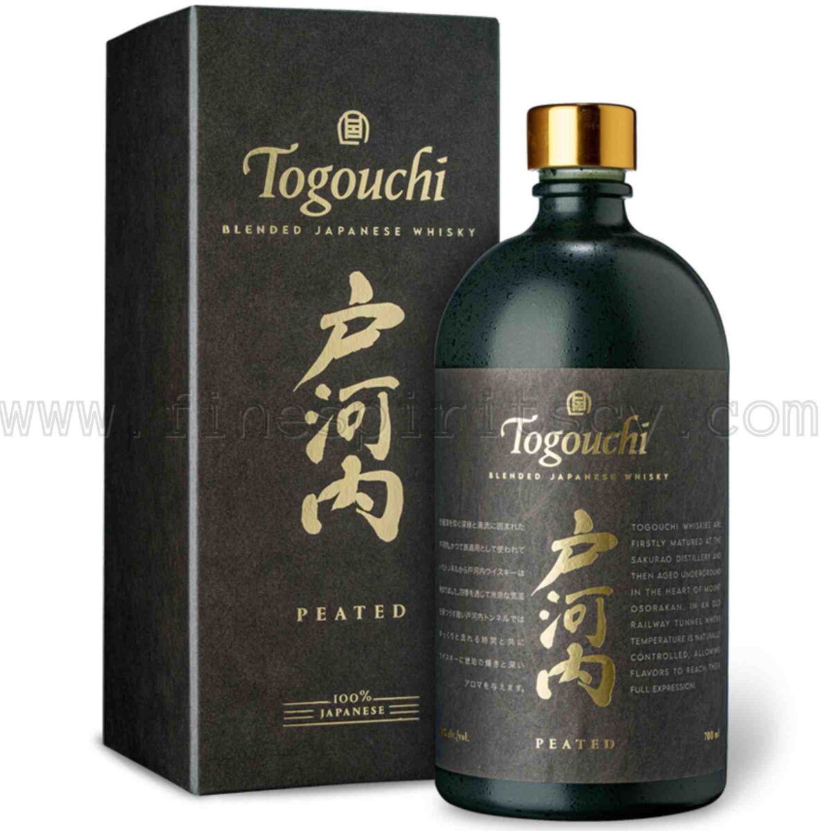 Togouchi Peated Blended Japanese Whisky 700ml 70cl 0.7L