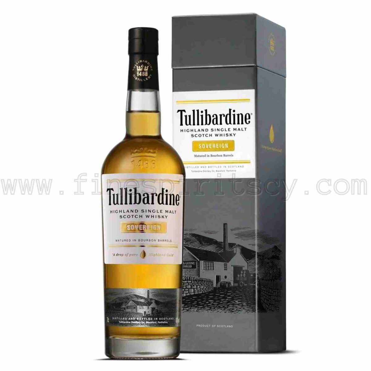 Tullibardine Sovereign Bourbon Barrels 700ml 70cl 0.7L