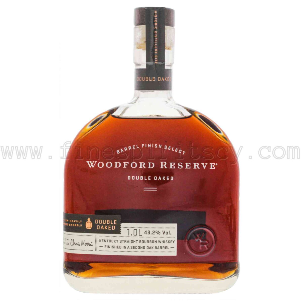 Woodford Reserve Double Oaked Bourbon Kentucky 1000ml 100cl 1L Liter Litre