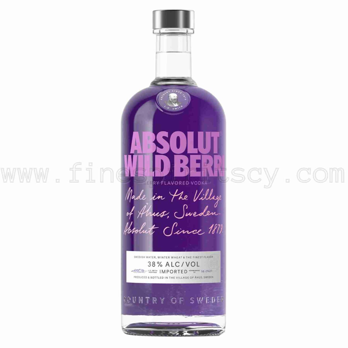 Absolut Wild Berri Wildberry Vodka 1000ml 100cl 1L liter litre