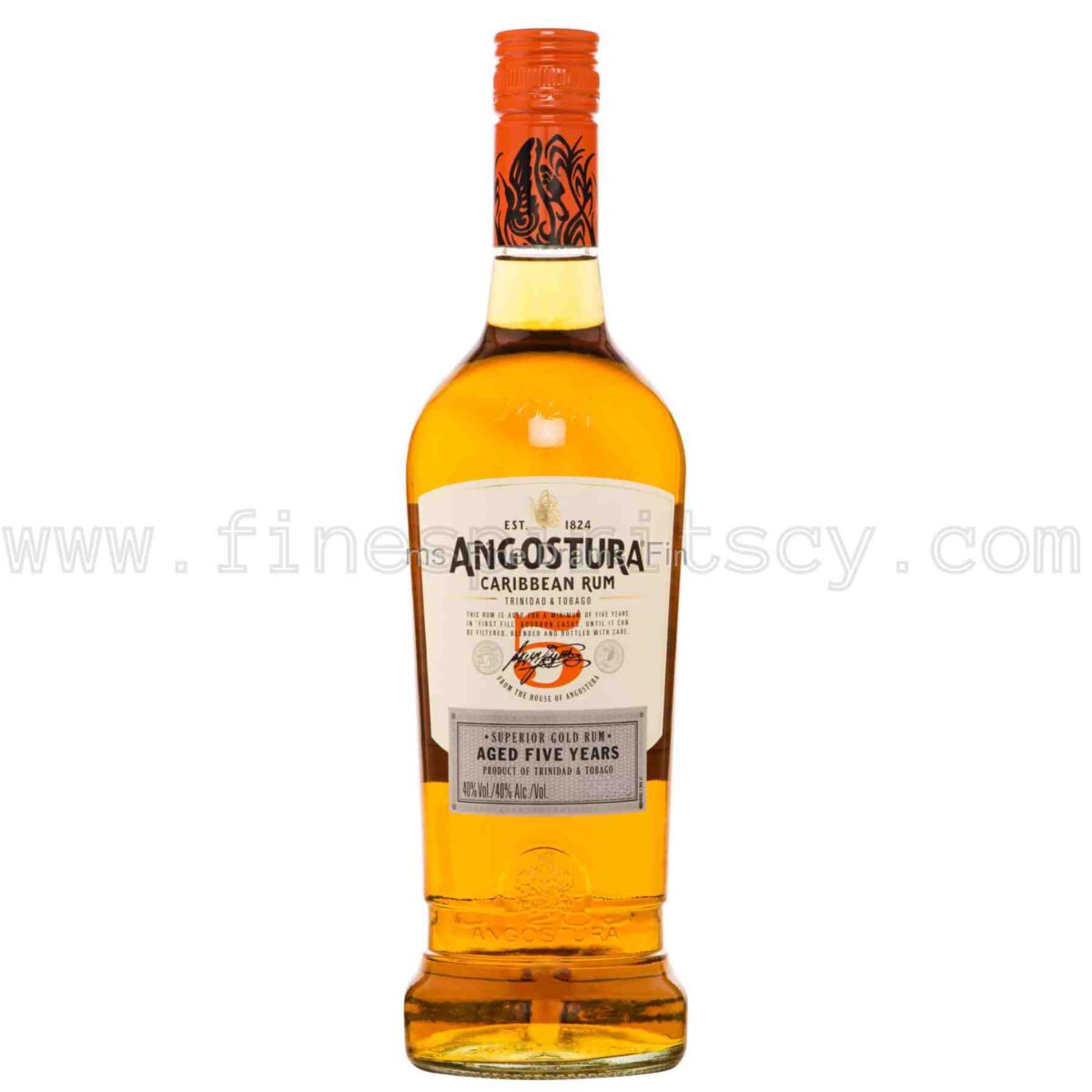 Angostura 5 Year Old Caribbean Rum 750ml 75cl 0.75L