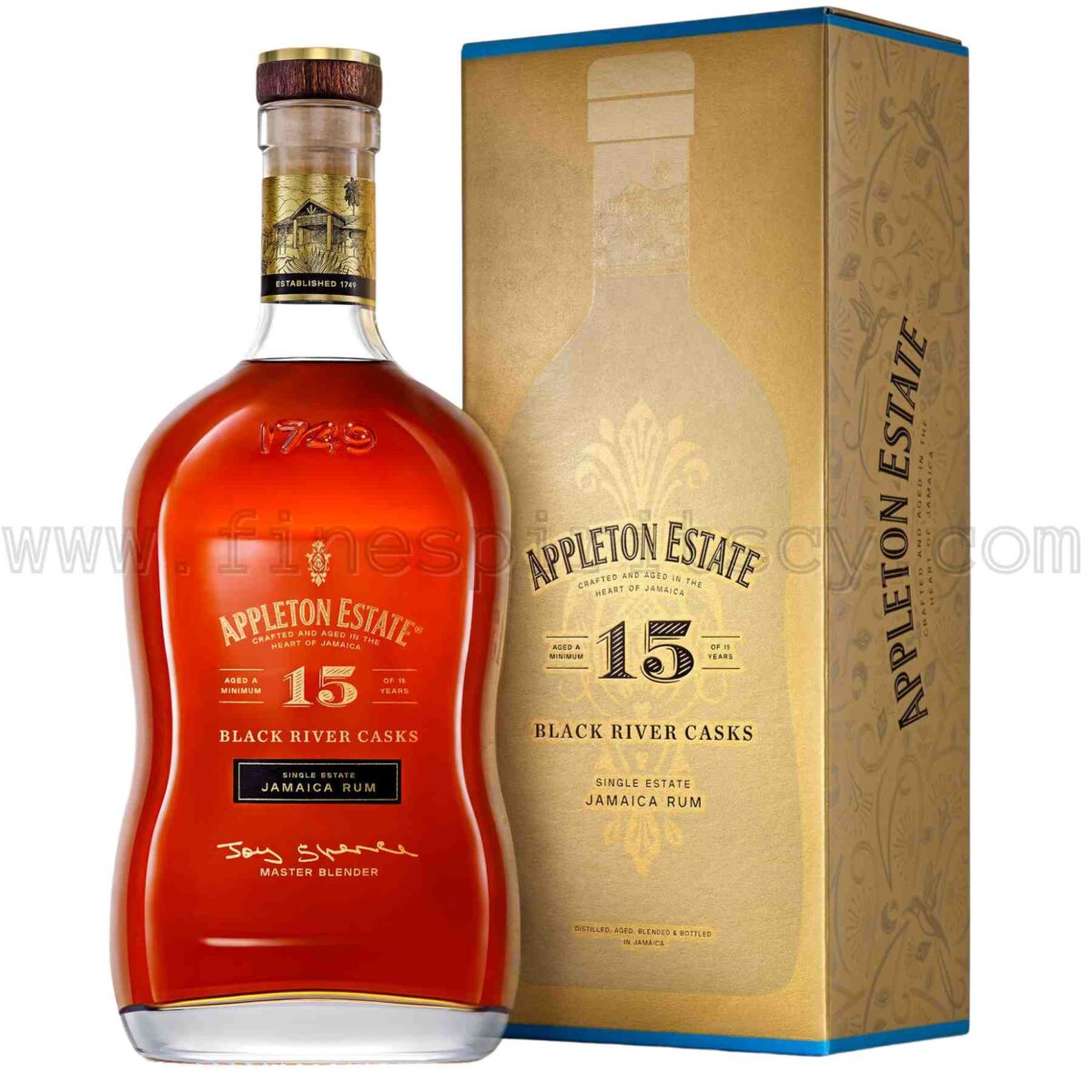 Appleton Estate 15 Year Old Black River Casks 700ml 70cl 0.7L Jamaican Rum