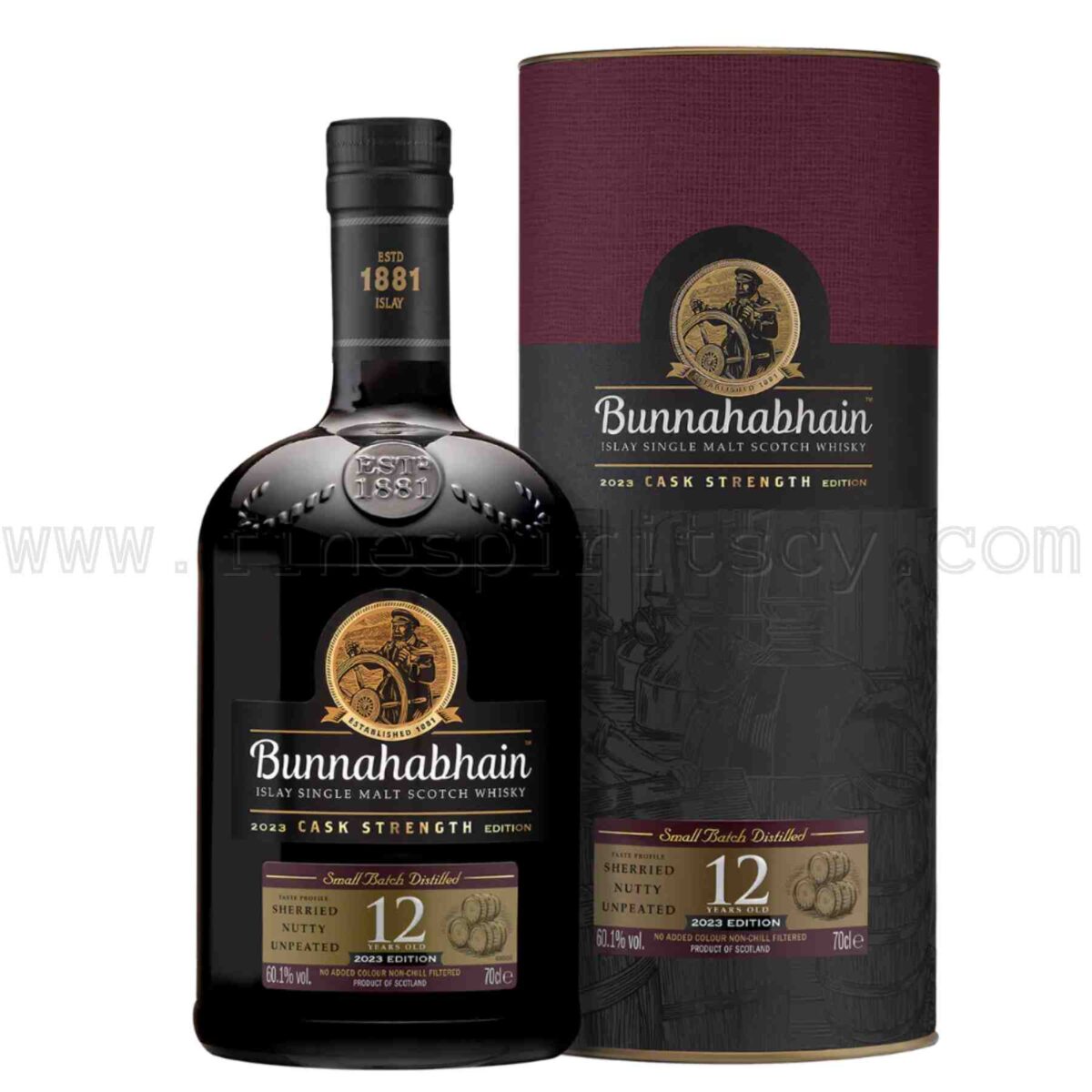 Bunnahabhain 12 Year Old 2023 Cask Strength Edition 700ml 70cl 0.7L