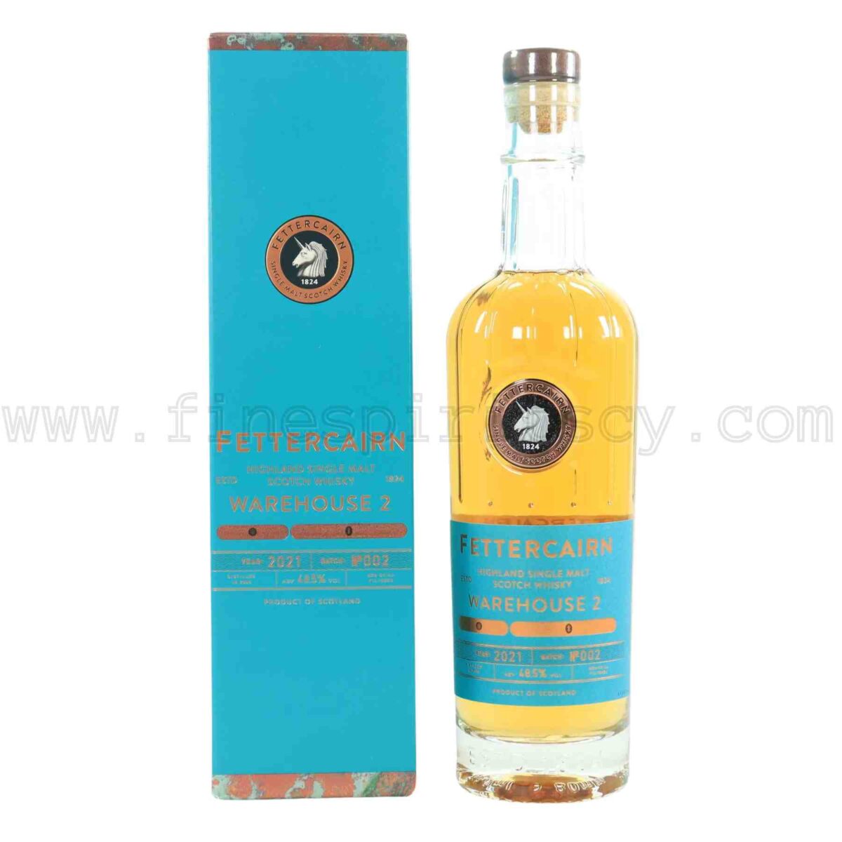 Fettercairn Warehouse 2 Batch 002 Year 2021 Release 700ml 70cl 0.7L