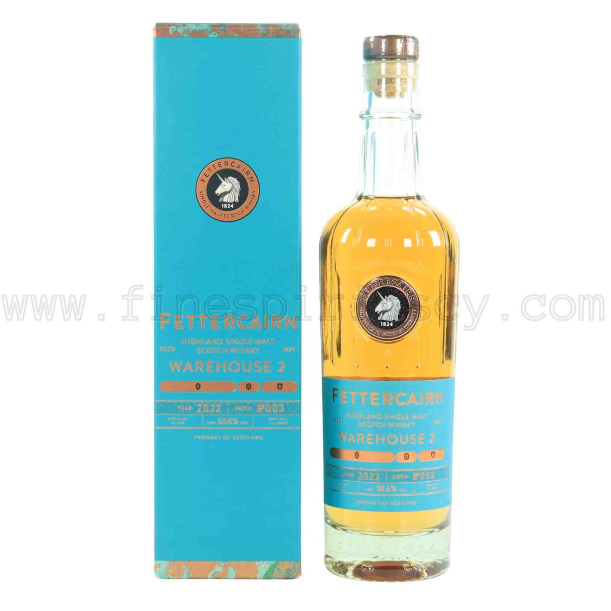 Fettercairn Warehouse 2 Batch 003 Year 2022 Release 700ml 70cl 0.7L