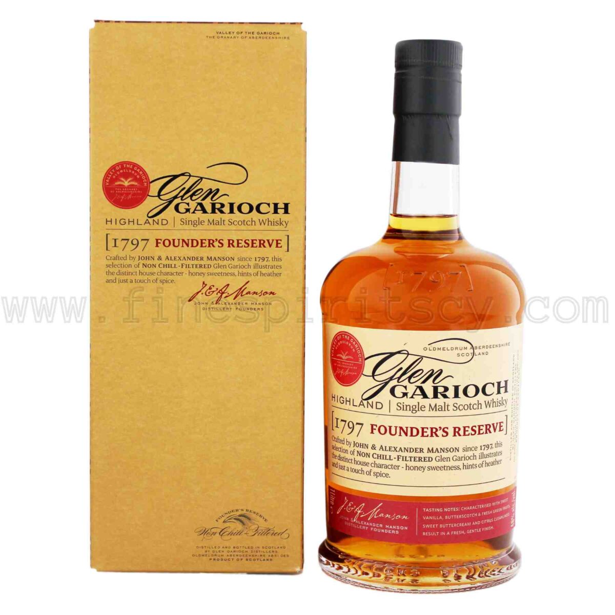 Glen Garioch 1797 Founders Reserve 1000ml 100cl 1L Liter Litre