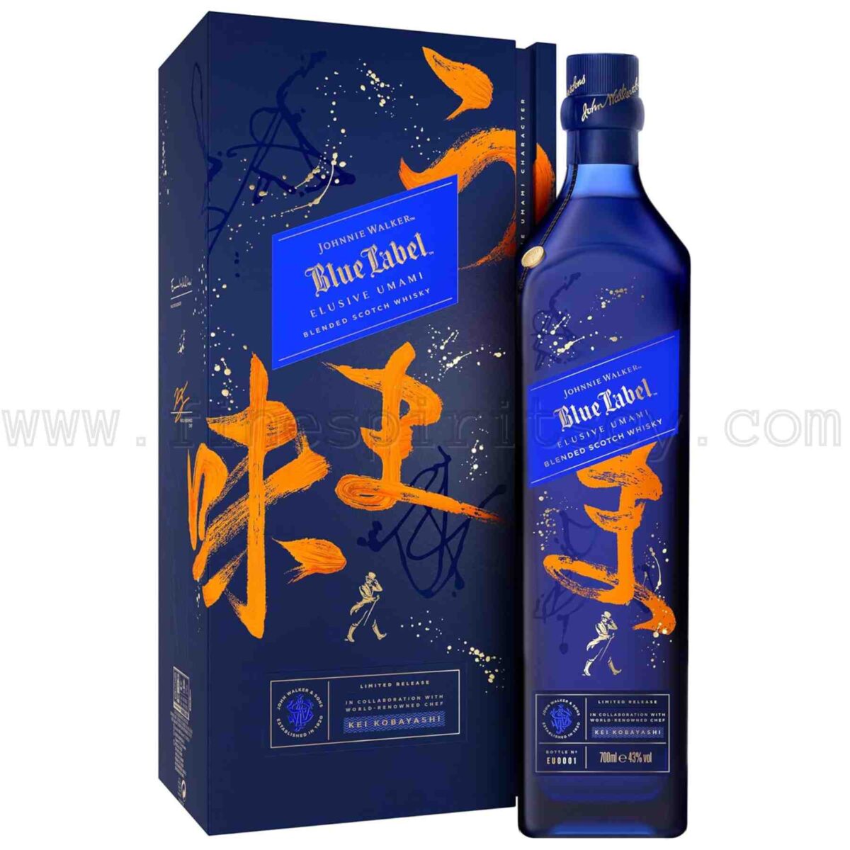 Johnnie Walker Blue Label Elusive Umami Limited Edition 700ml 70cl 0.7L