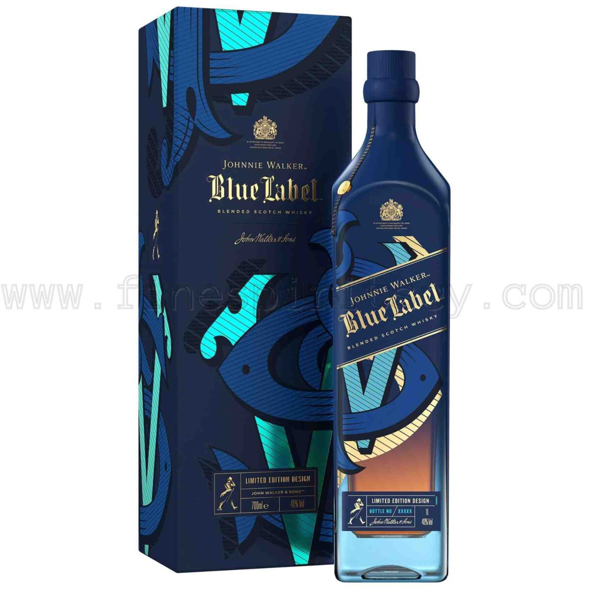 Johnnie Walker Blue Label Icons 2.0 Limited Edition Design 700ml 70cl 0.7L