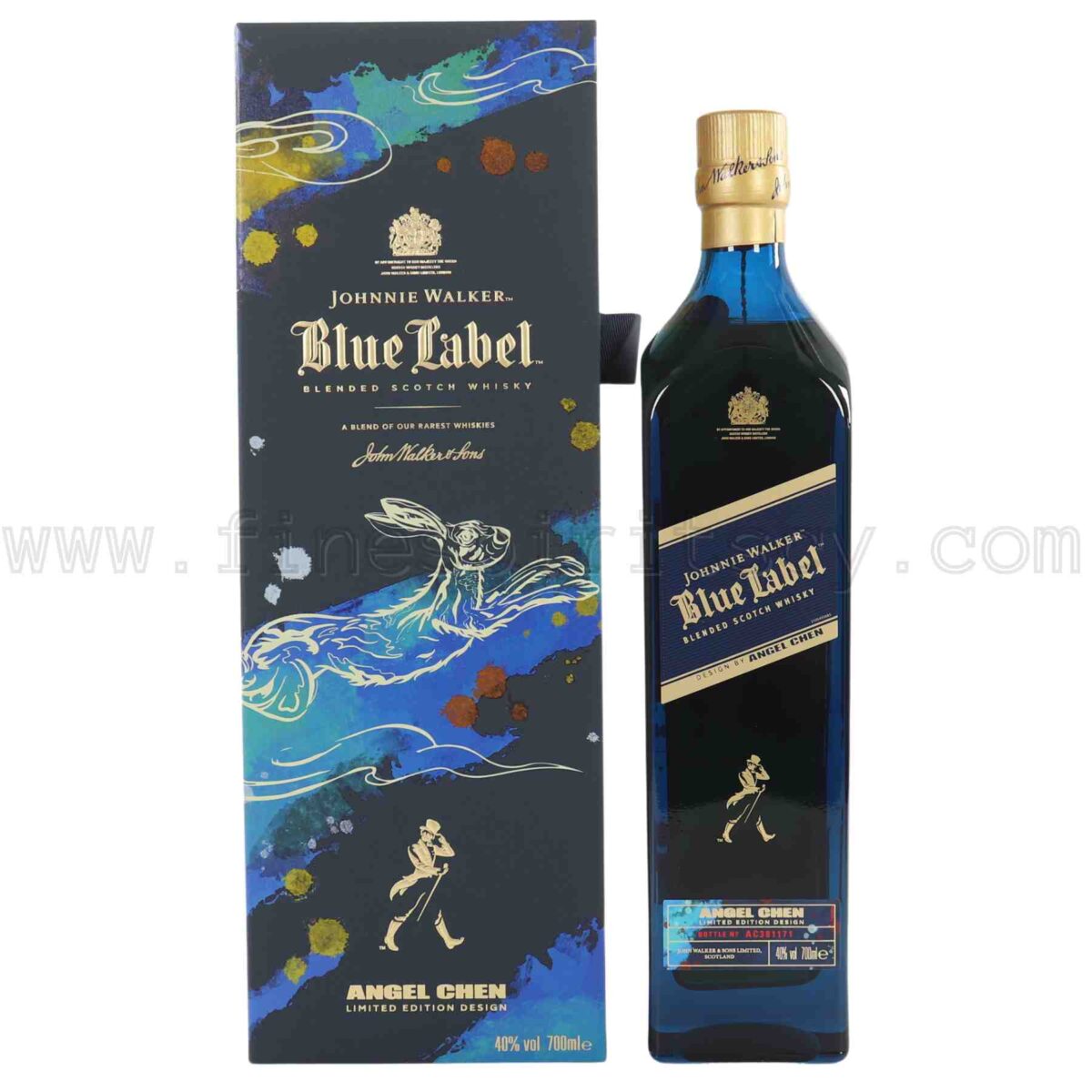 Johnnie Walker Blue Label 2023 Year Of The Rabbit Angel Chen Limited Edition 700ml 70cl 0.7L