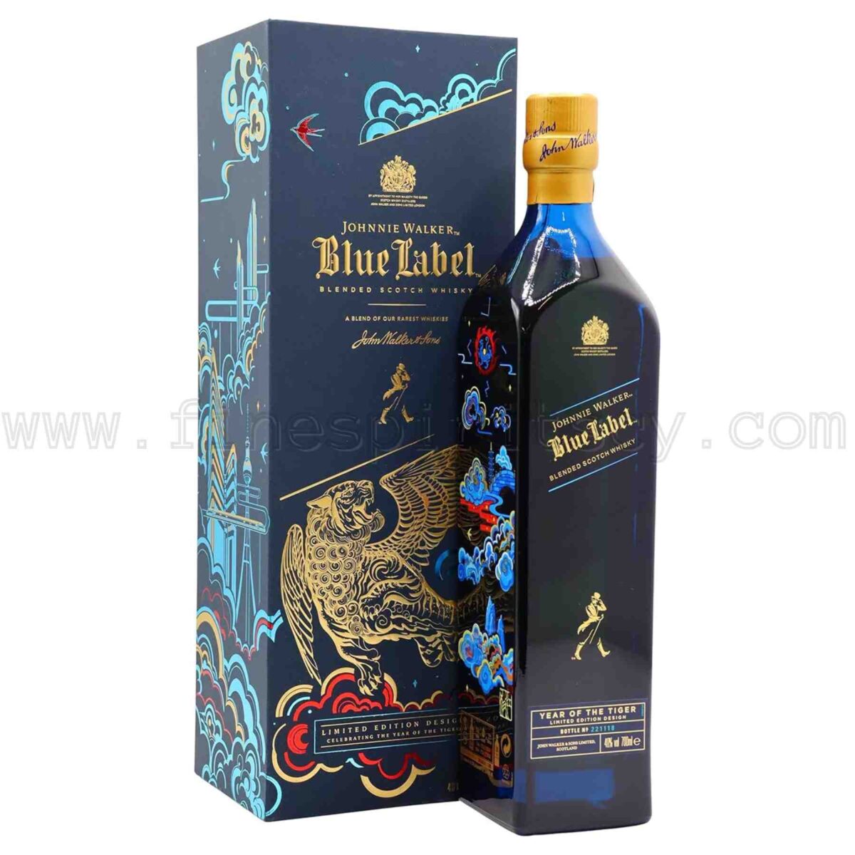 Johnnie Walker Blue Label 2022 Year Of The Tiger Shan Jiang Limited Edition 700ml 70cl 0.7L