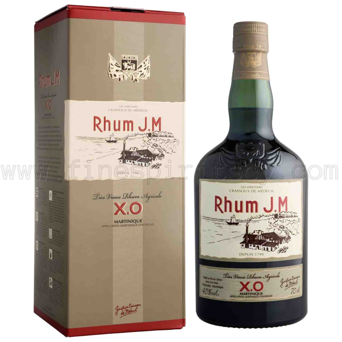 Rhum J.M Tres Vieux Agricole Martinique Rum 700ml 70cl 0.7L