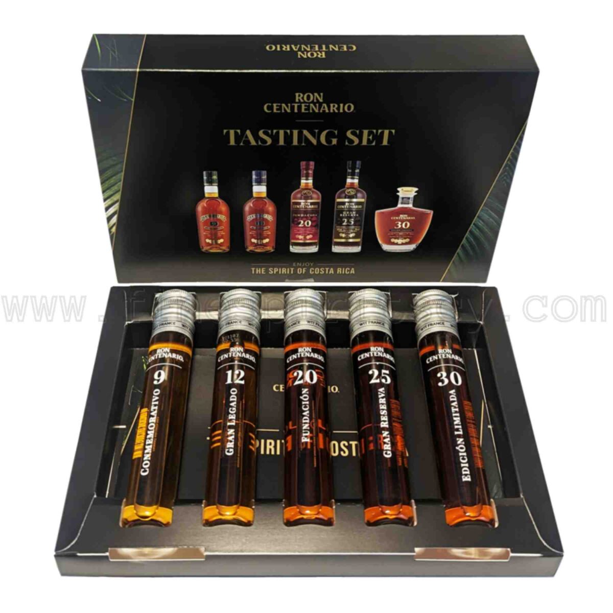 Ron Centenario Tasting Set 5x50ml five miniatures mini 9 12 18 20 25 50ml 5cl 0.05L