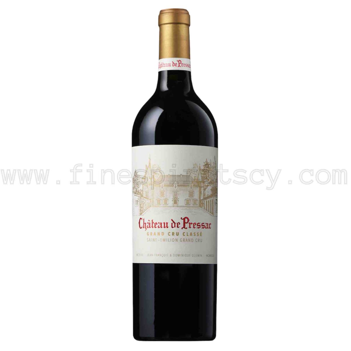 Chateau De Pressac Grand Cru 2019 Saint Emilion Classe 750ml 75cl 0.75L