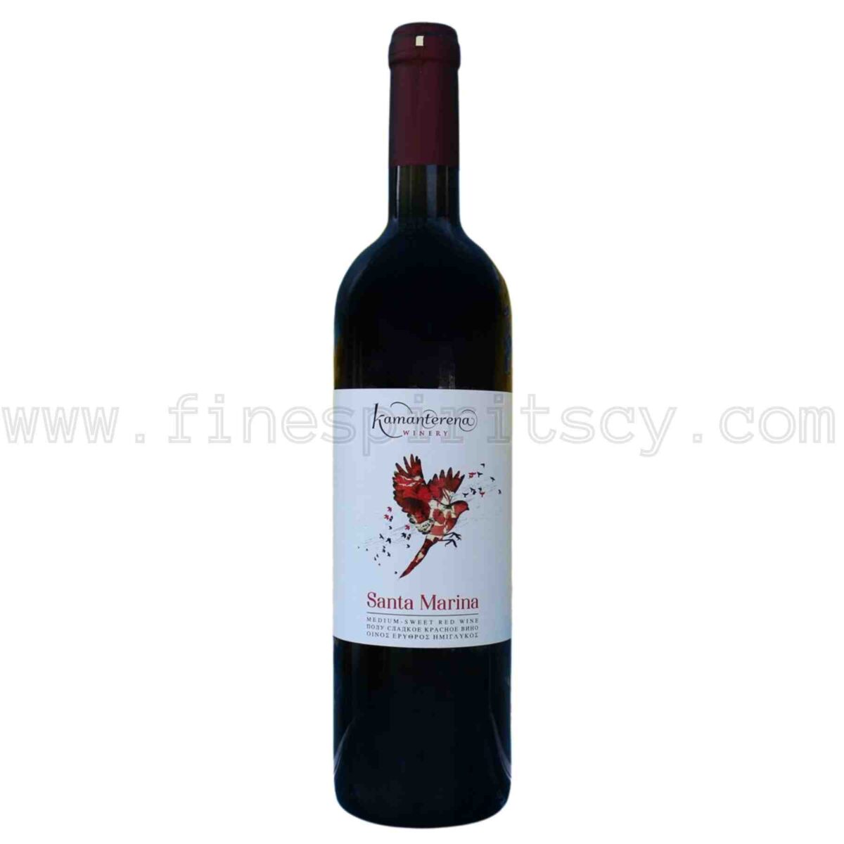 Kamanterena Santa Marina Red Medium Sweet Wine 750ml 75cl 0.75L