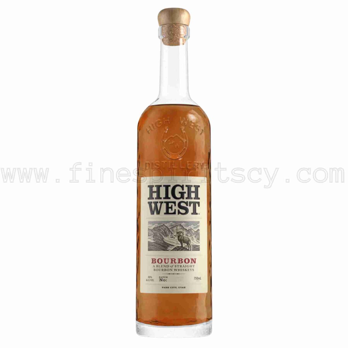 High West A Blend Of Straight Bourbon Whiskeys 750ml 75cl 0.75L