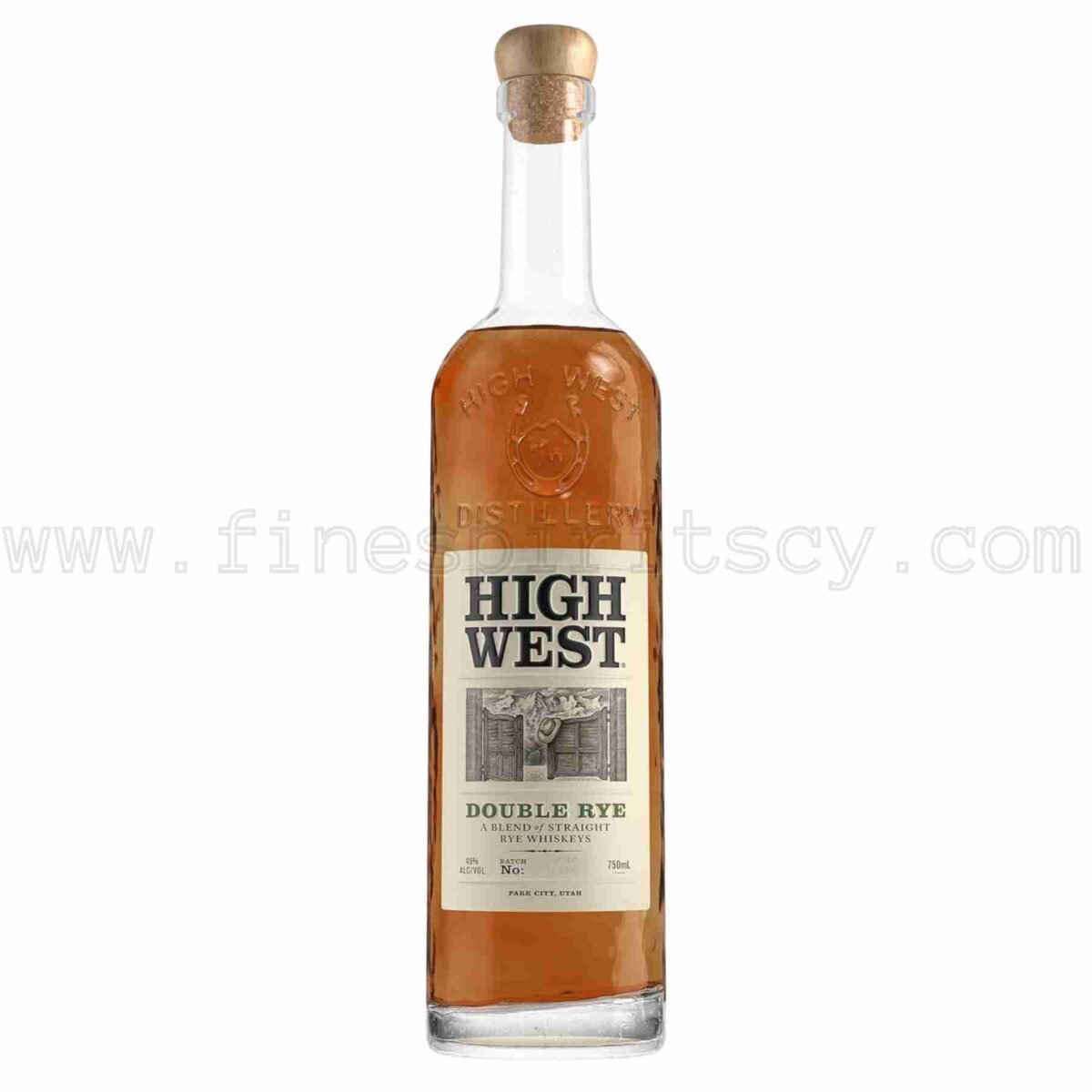 High West Double Rye A Blend Of Straight Whiskeys 750ml 75cl 0.75L