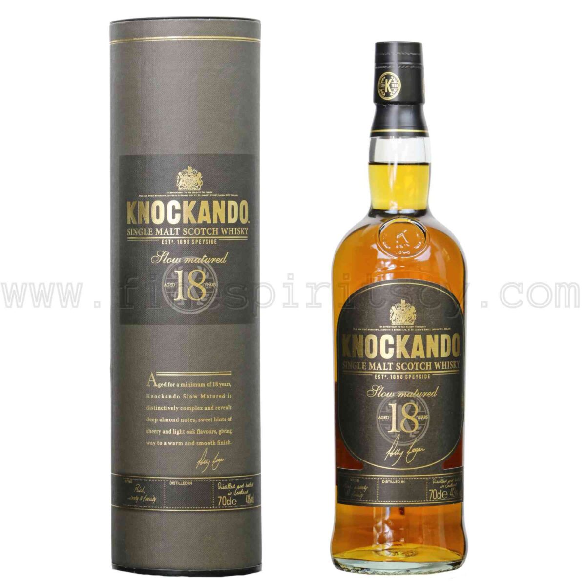 Knockando 18 Year Old Slow Matured 700ml 70cl 0.7L